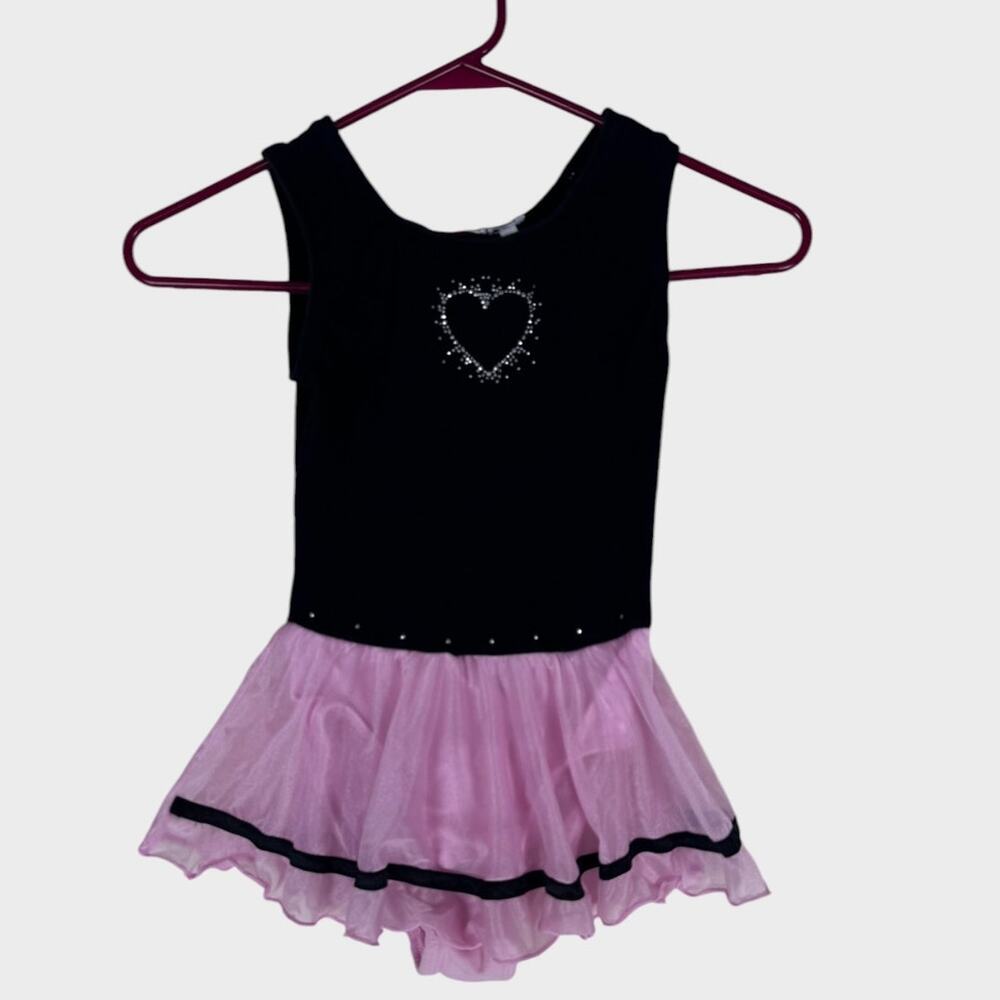 Jaques Moret Childrens Dance Leotard with Skirt Small 6/7 - Picture 2 of 6